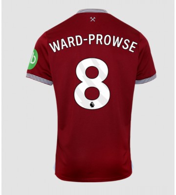 West Ham United James Ward-Prowse #8 Hjemmebanetrøje 2025-26 Kortærmet